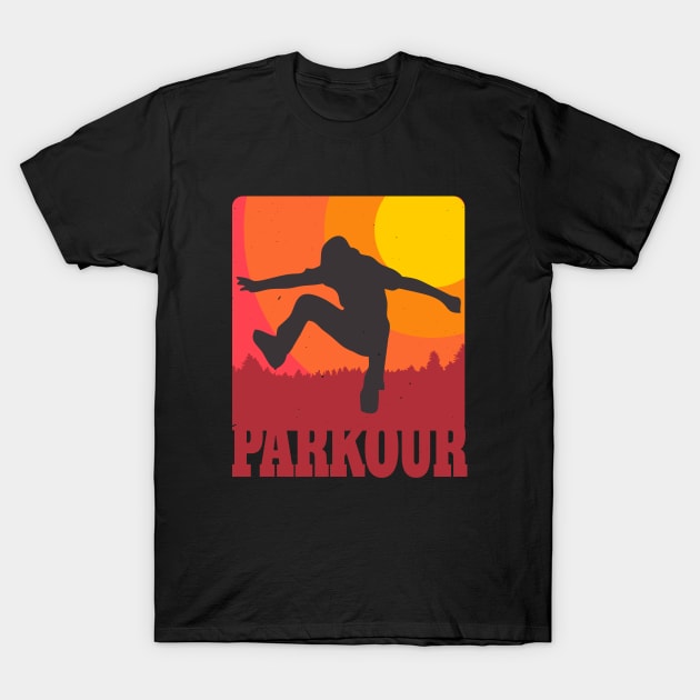 Parkour Freerunner's Guild Freerunning T-Shirt by Foxxy Merch